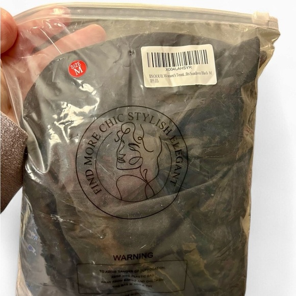 Ace Your Look! 🎾 Sleek Black Tennis Dress – Size M - Picture 8 of 8